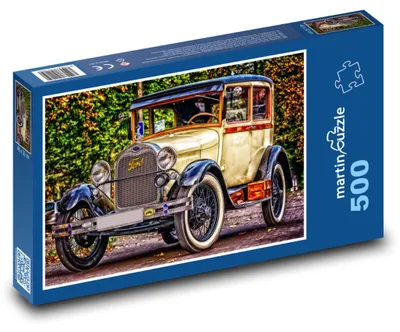 Obrázok produktu pre Puzzle 500 Klasické auto v prírode - martinpuzzle
