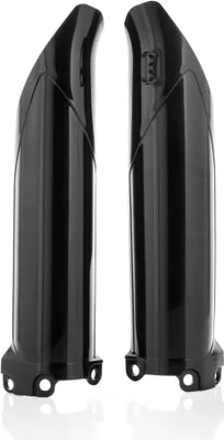 Produktbild von ACERBIS schwarze Gabelschützer für KAWASAKI