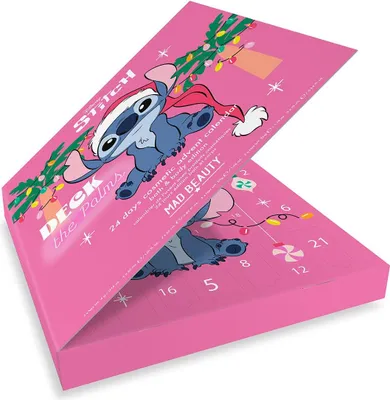 Produktbild von Disney Stitch Adventskalender 24 Beauty Produkte & Wellness Geschenk
