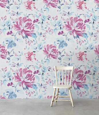 Produktbild von Coloray Fototapete 208x146 cm Latextapete Magicstick - Blumenwiesenblumenblumen