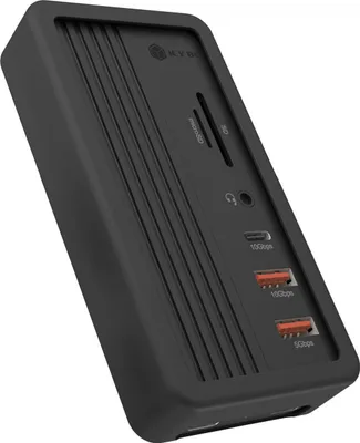 Produktbild von ICY BOX IB-DK4072M-CU31, 10 in 1 DockingStation mit Slot für M.2 NVME SSD Slot, Host USB 3.2 Gen 2 Type-C+A 10 Gbit/s
