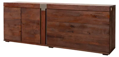 Immagine prodotto di MASSIVMOEBEL24 | AMSTERDAM #30 Credenza in legno di mango - laccato / marrone 200x45x75