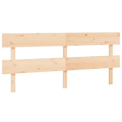 Image de vidaXL Tête de lit 204x3x81 cm pin massif
