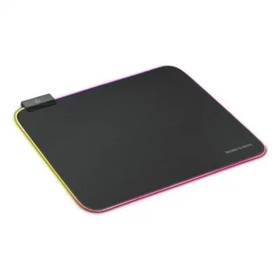Zdjęcie produktu dla Mars Gaming MMPRGBL, Czarny, Monochromatyczny, Nylon, Zasilane prze USB, Podkładka antypoślizgowa, Podkładka dla graczy