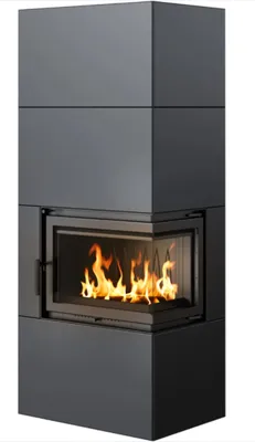 Immagine prodotto di Focolare modulare 8 kW Ø 200 nero