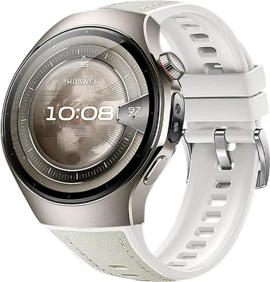 Obrázek produktu pro INF Silikonový řemínek pro Huawei WATCH5 46MM - Sportovní design, 1 kus Bílý