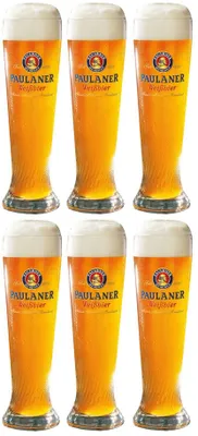 Obrázek produktu pro Sklenice na pivo Paulaner pšeničná 500 ml - 6 kusů