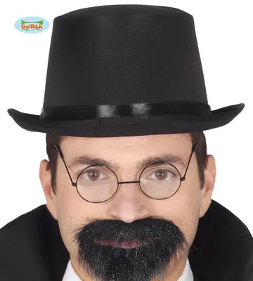 Immagine prodotto di Cappello a cilindro nero adulto 12 cm