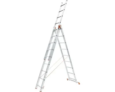 Obrázok produktu pre Hliníkový rebrík ALVE Helper 3x9 priečok typ 6609
