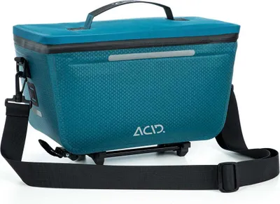 Zdjęcie produktu dla Torba na bagażnik ACID PRO 10 RILink Dark Blue’n’Black – 10 l, wodoodporna, z paskiem na ramię