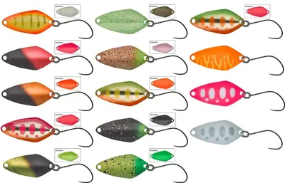 Produktbild von Illex Apeed 2,77cm - Forellenblinker, Gewicht:3.3g, Illex Farben:Chartreuse Yamame/Fluo Orange