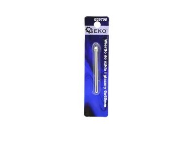 Obrázek produktu pro GEKO Vrták do skla a keramiky, karbidový, 6 mm G39706