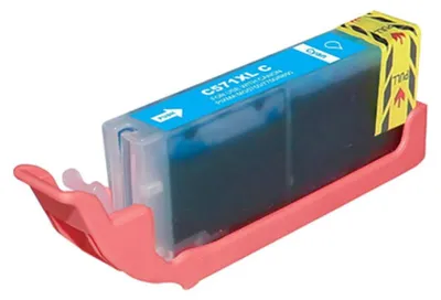 Produktbild von Link Kompatible Tintenpatrone Canon CLI-571XL Cyan 13 ml - MG5750 MG6850 MG7750