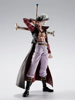 Produktbild von One Piece S.H.Figuarts Actionfigur Dracule Mihawk Hawkeye 17 cm