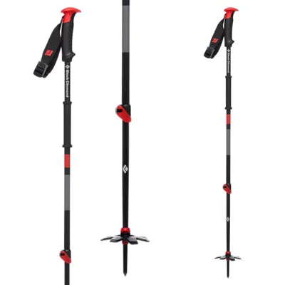 Obrázok produktu pre Skialpové palice BLACK DIAMOND Traverse Červená 95-145 cm