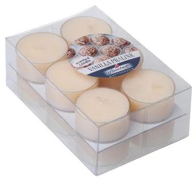 Produktbild von Duftteelichter im 12er Pack Vanilla Praline 18/38 mm ca. 4 h