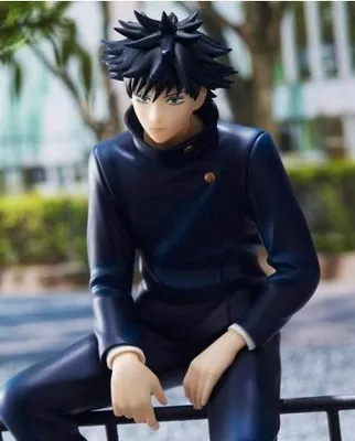 Image de Sega Pm Pvc Statue Jujutsu Kaisen Perching Fushiguro Megumi 16 Cm Figure