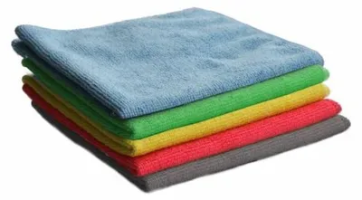 Produktbild von Arcora Basic-Line Microfasertuch Blau | Packung (10 Stück)