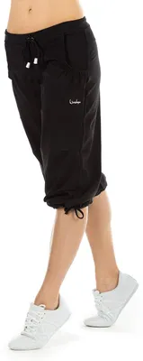 Produktbild von WINSHAPE Damen "Feel Good" 3/4 Wbe6 Trainingshose, Schwarz, L EU