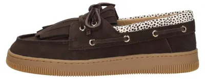 Produktbild von Maruti Shelby Sneaker, flaches Modell, dunkelbraun, Größe 40