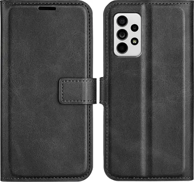 Produktbild von Samsung Galaxy A33 Hülle - Coverup Deluxe Klapphülle - Schwarz