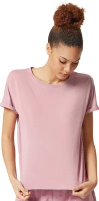 Produktbild von Skiny Damen Shirt kurzarm Lounge Wear Night Mix Match Woodrose