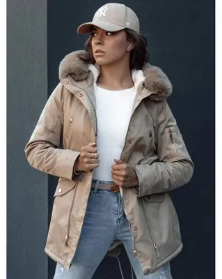 Zdjęcie produktu dla Dstreet Parka damska Eriss beżowy XXL