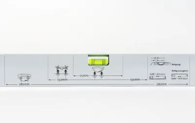 Immagine prodotto di Livella Rothenberger in alluminio 600 mm, con magneti