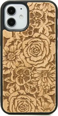 Produktbild von Holzhülle für iPhone 12 Mini ROSEN ANIEGRE
