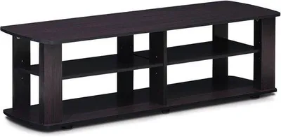 Produktbild von Famanu Entertainment Center TV-Ständer, dunkles Walnuss, 110 (B) x 34 (H) x 33,3 (T) cm