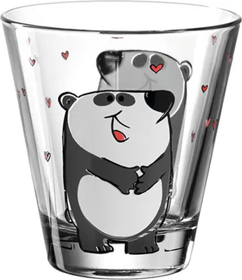 Produktbild von Leonardo Bambini Kinderglas Panda Füllmenge 215ml Glas 1 Stück