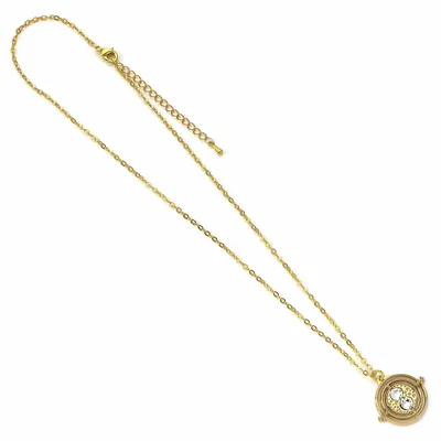 Zdjęcie produktu dla The Carat Shop - Naszyjnik z Zegarem Czasu Harry Potter, Akcesorium Premium