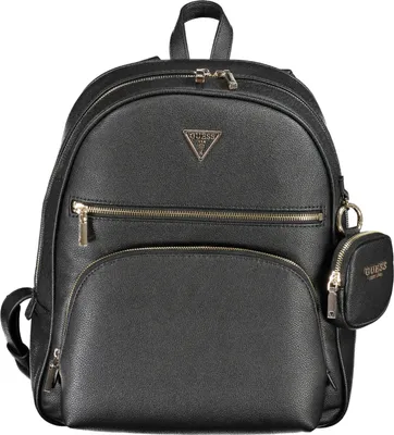 Produktbild von Guess Power Play Large Tech Rucksack in Schwarz für Damen – 26x30x10 CM / Black