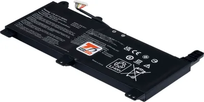 Produktbild von T6 Power Akku für Asus ROG Strix G G531GV, Li-Poly, 15,4 V, 4335 mAh (66 Wh), schwarz