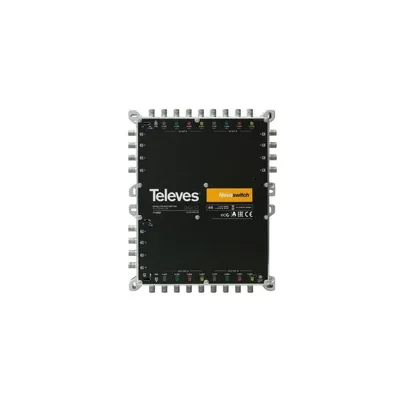 Produktbild von Televes 714602, 9 Eingänge, 21 Ausgänge, 950 - 2400 MHz, 88 - 862 MHz, 10 dB, 4 dB
