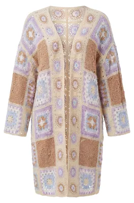 Produktbild von Damen Kimono in Lila, Größe M