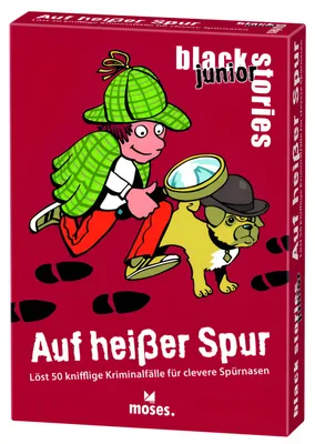 Produktbild von moses. Verlag GmbH black stories junior Auf heißer Spur 1