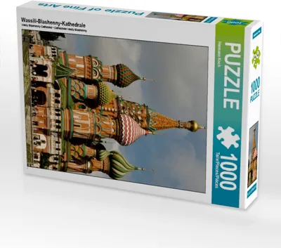 Produktbild von Calvendo Wassili-Blashenny-Kathedrale 1000 Teile Puzzle hoch 480x640mm, Koch Hermann; 7447410