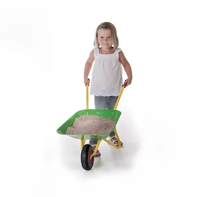 Produktbild von rolly Metallschubkarre grün