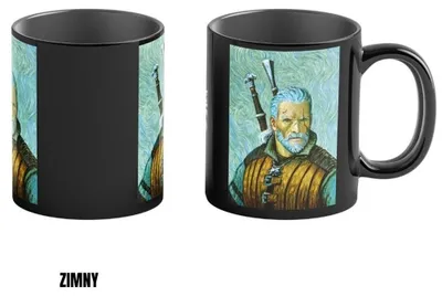 Image de Good Loot Game Art Chronicles Mug thermoactif The Witcher Geralt et Vincent van Gogh