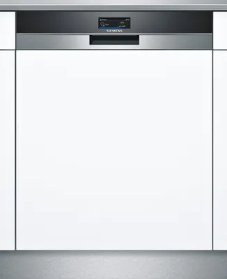 Produktbild von Siemens iQ700 Teilintegrierter Geschirrspüler 60 cm breit, 81,5 cm hoch Edelstahl SN57YS03CE