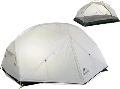 Produktbild von Campingzelt, ultraleichtes Design, wasserdichte Schutz, Mongar-20D-Grau