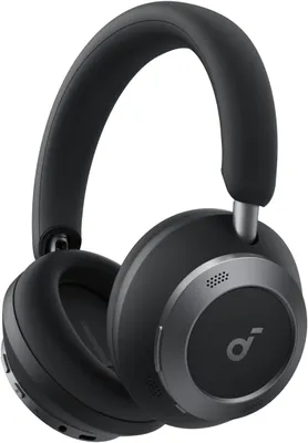 Image de Casque supra-auriculaire, réduction active du bruit adaptative, 6 microphones, pliable et confortable, batterie 60 h, sans perte, recharge rapide, audio sans fil haute résolution LDAC
