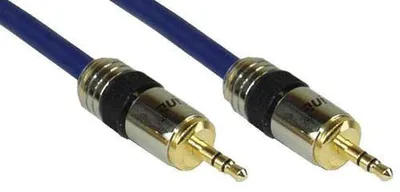 Obrázek produktu pro KINDERMANN Profi Audiokabel Stereo 3,5mm Klinke Stecker/Stecker 10m
