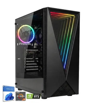 Produktbild von Cyber Titan Gaming PC- Intel Core i9 | 32GB RAM | 512 GB SSD | Nvidia RTX 5060TI