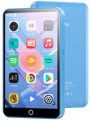Productafbeelding van 80GB MP3-speler met Bluetooth en WiFi, 4 inch