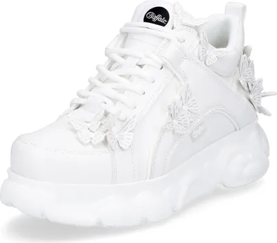 Obrázek produktu pro Buffalo Dámské nízké tenisky CLD Corin Butterfly Low Top Hochzeit 1630516 bílá