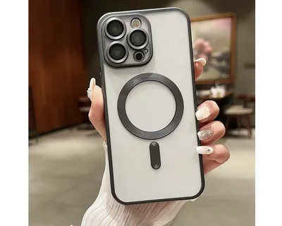 Produktbild von Hülle für Iphone 16 Handyhülle Handytasche Schutzhülle Handy Case mit Magnet, schwarz