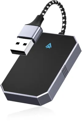 Immagine prodotto di Adattatore wireless per auto Android | Per Android 11 o versioni successive | Connessione all'autoradio senza cavi