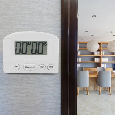 Obrázek produktu pro Digitální časovač, odpočítávací časovač, LCD časovač, kuchyňský časovač, digitální časovač hodin